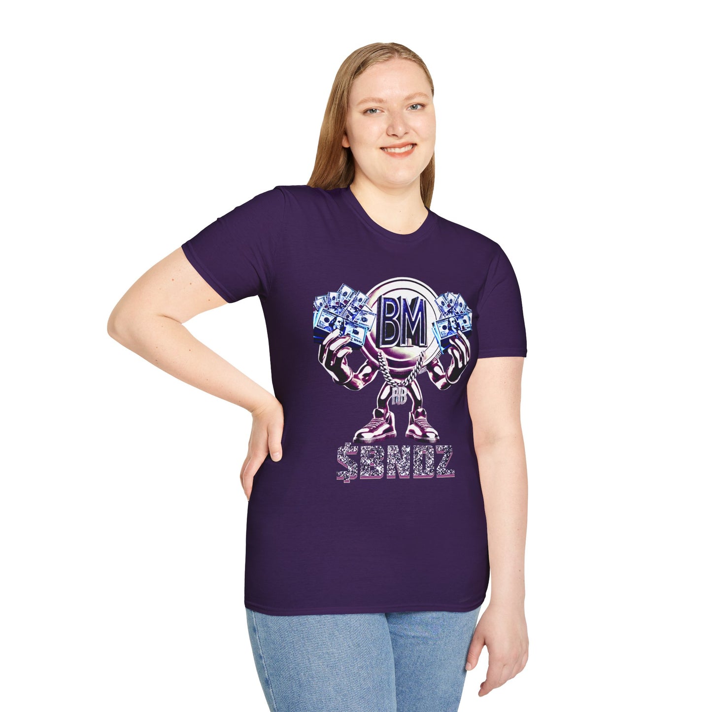 Blue Berry Band Man Unisex Soft style T-Shirt -