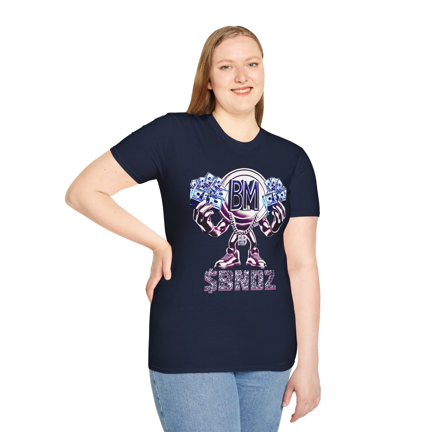 Blue Berry Band Man Unisex Soft style T-Shirt -