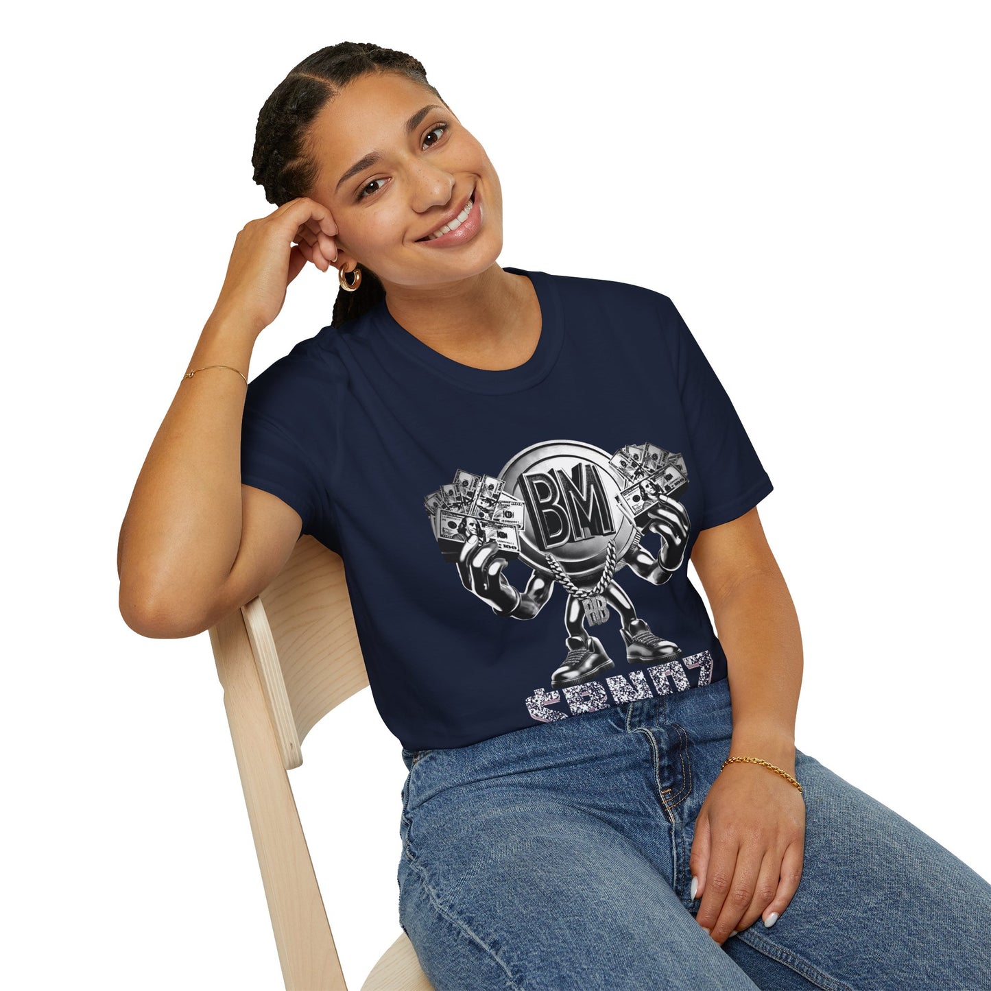 All Platinum Band Man Unisex Soft style T-Shirt - Bold Graphic Tee for Trendsetters