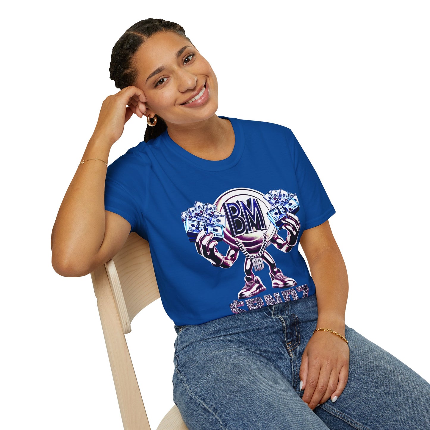 Blue Berry Band Man Unisex Soft style T-Shirt -