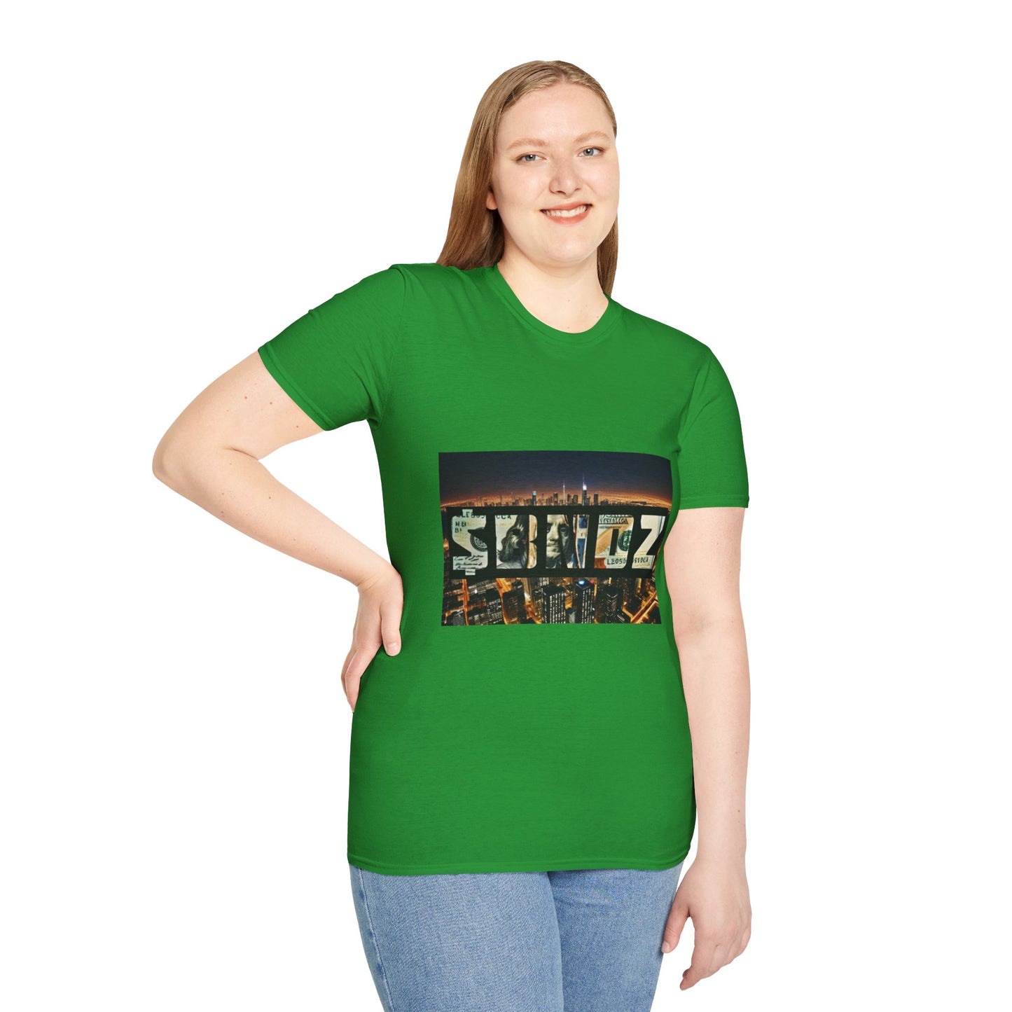 Power $BNDZ Unisex Softstyle T-Shirt - Graphic Tee for City Lovers