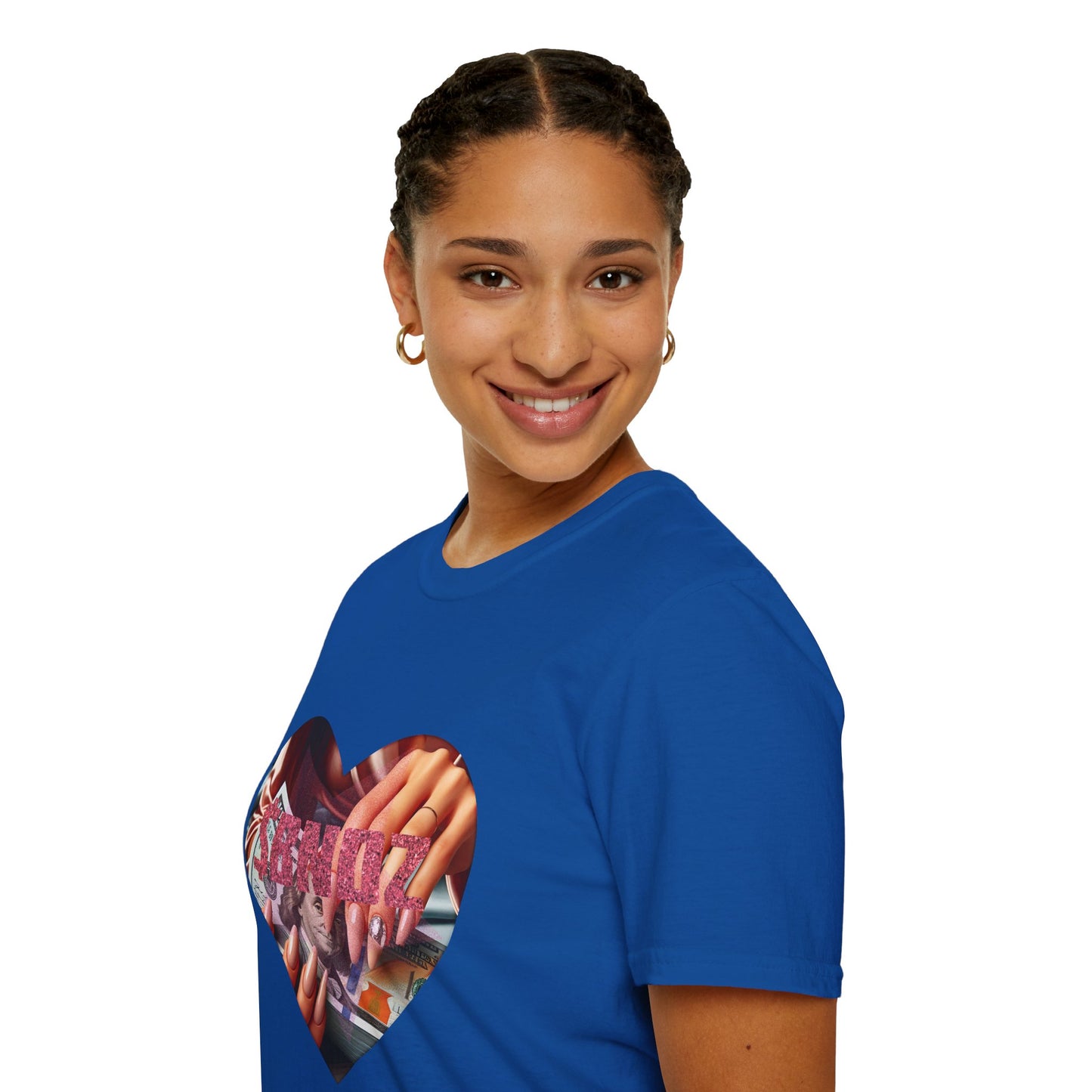 Lady $BNDZ T-Shirt - Heart Design