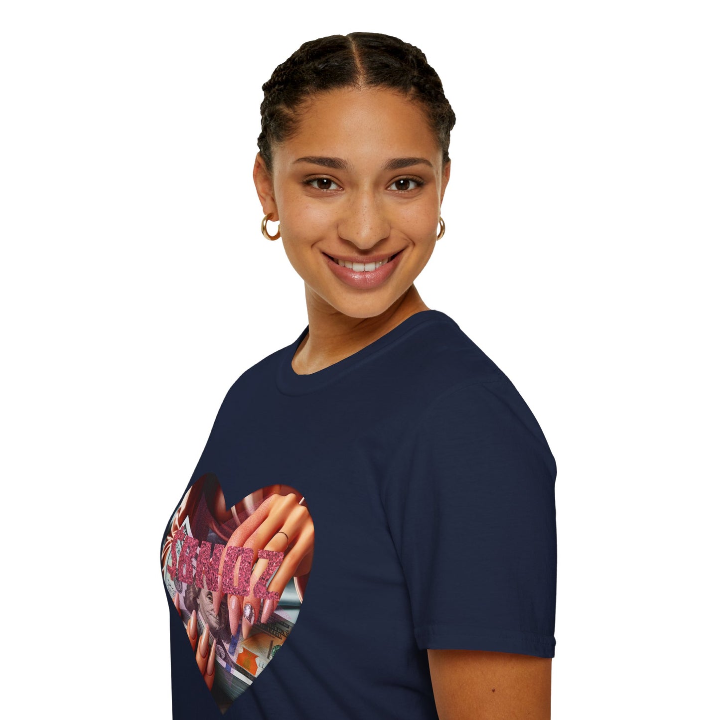 Lady $BNDZ T-Shirt - Heart Design