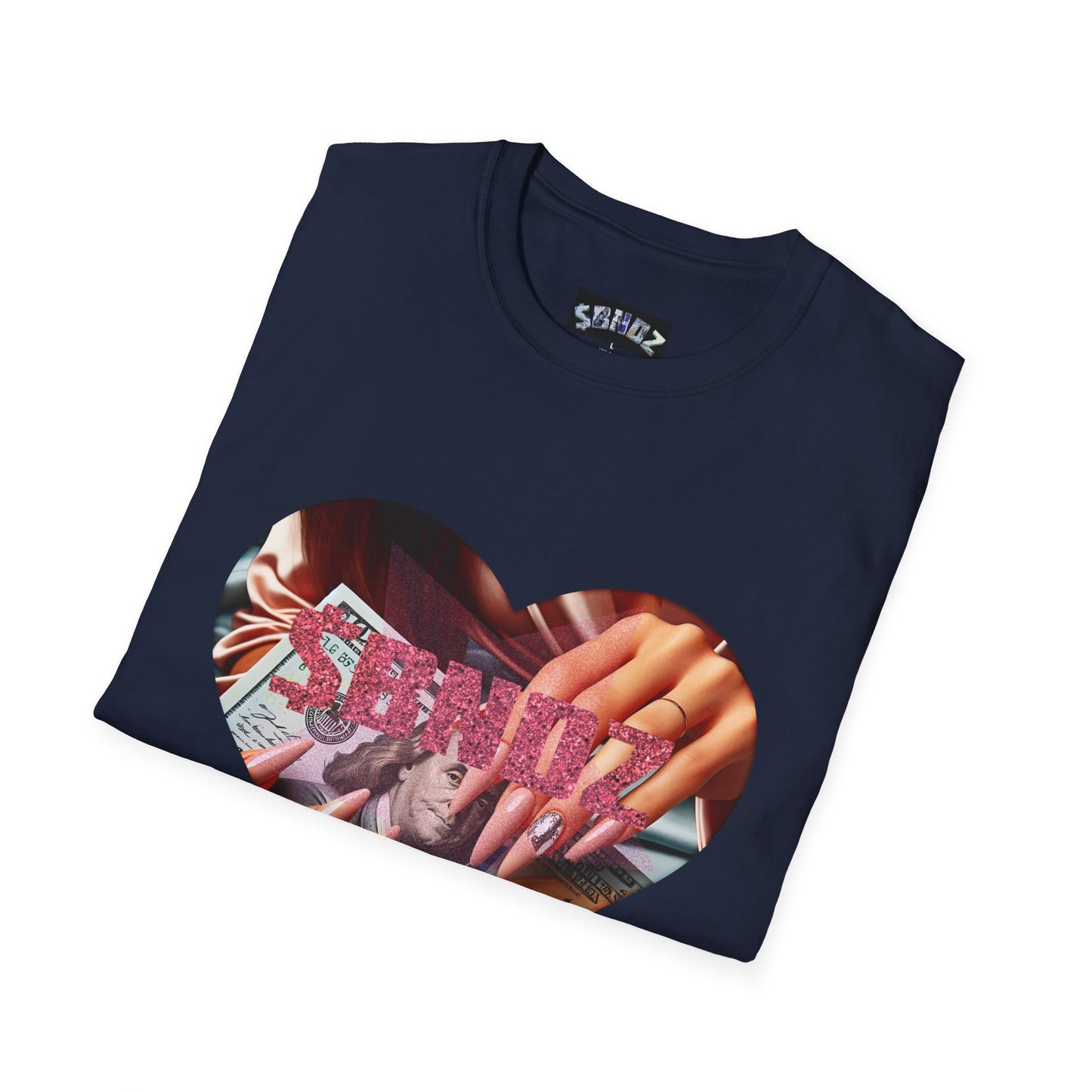 Lady $BNDZ T-Shirt - Heart Design