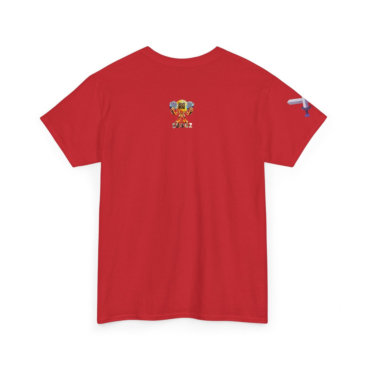 Double GG Unisex Heavy Cotton Tee - Stylish Graphic Tee for Everyday Wear