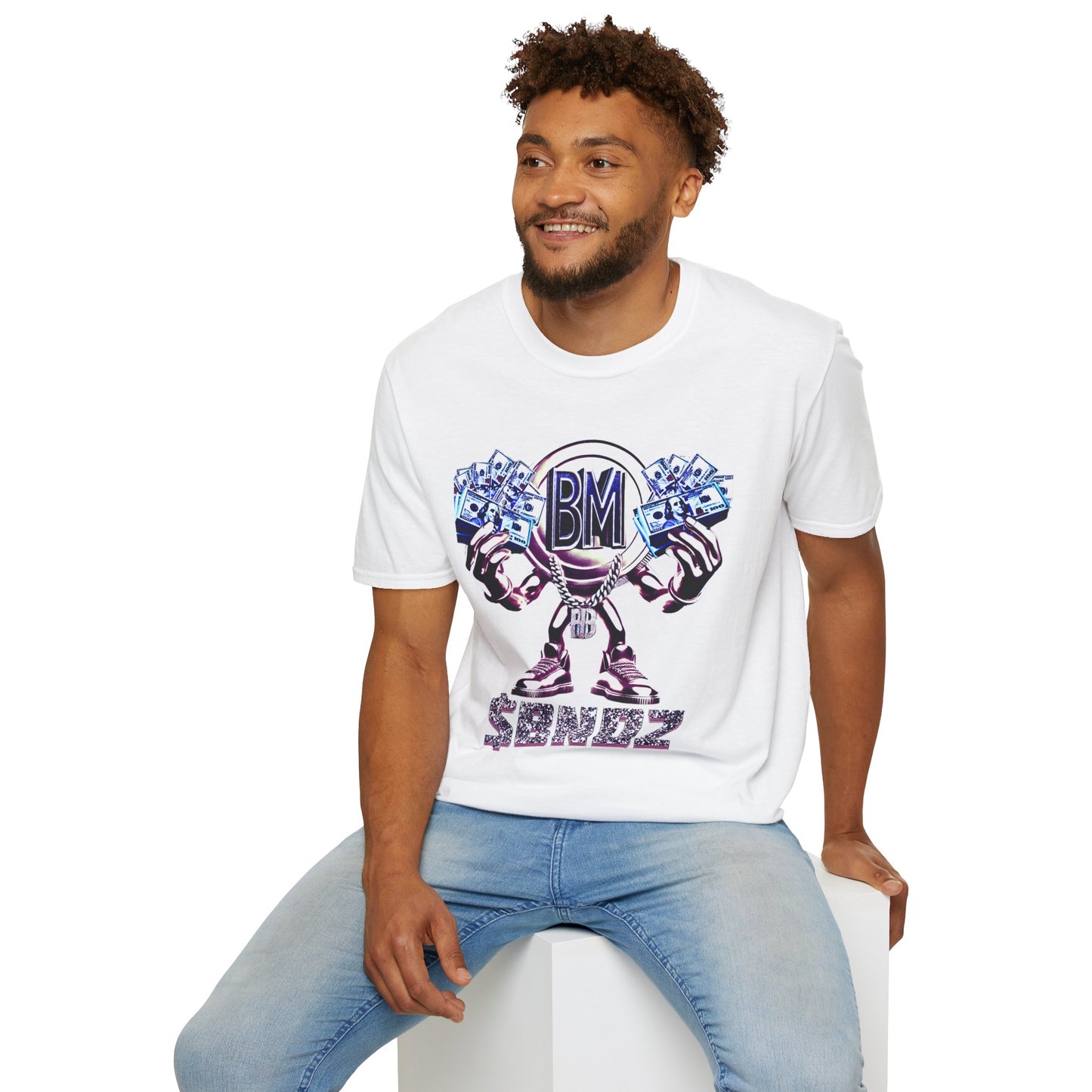 Blue Berry Band Man Unisex Soft style T-Shirt -