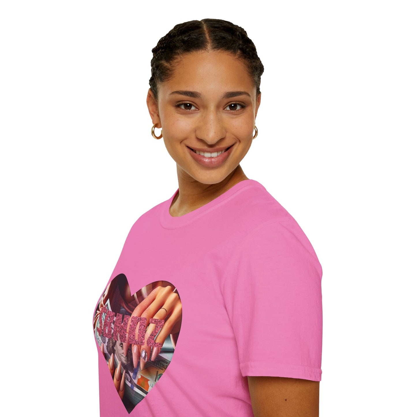Lady $BNDZ T-Shirt - Heart Design