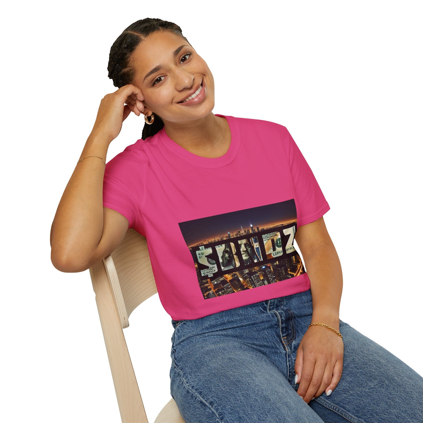Power $BNDZ Unisex Softstyle T-Shirt - Graphic Tee for City Lovers