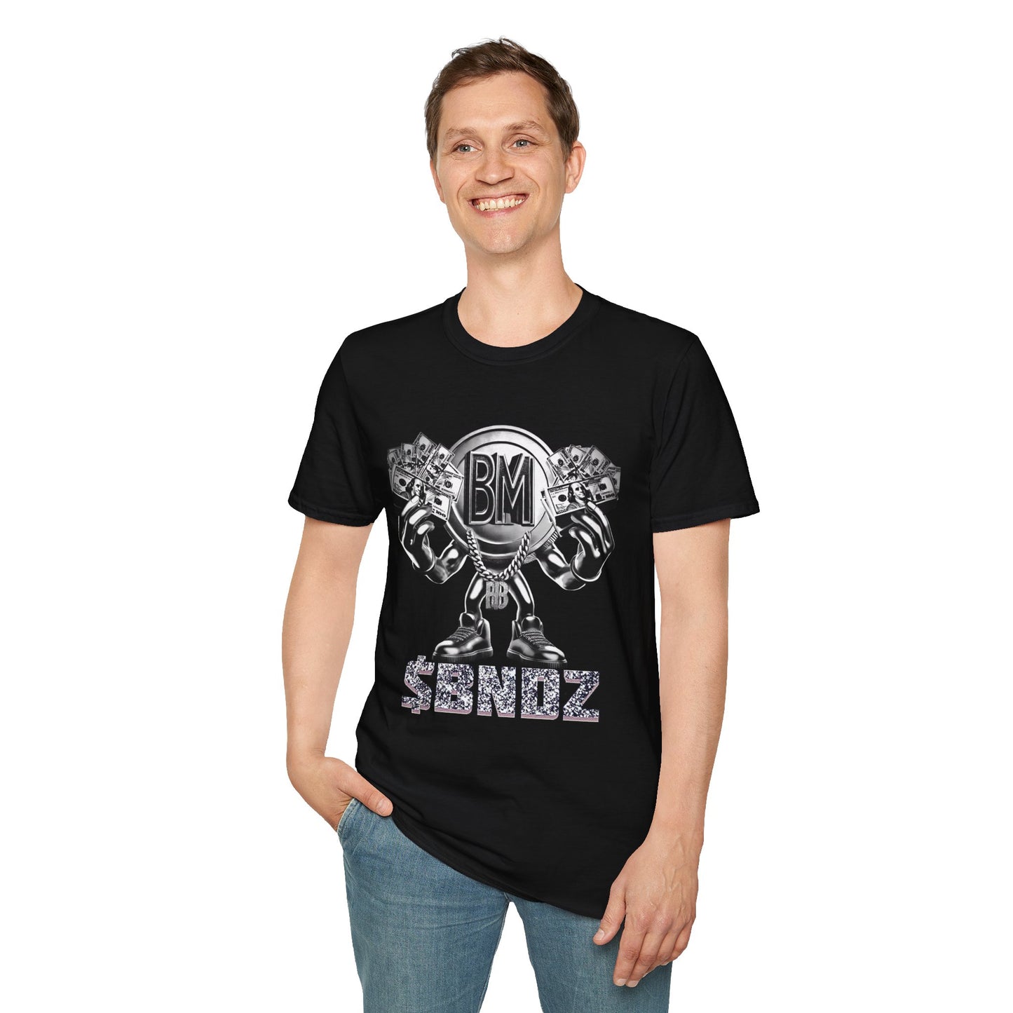 All Platinum Band Man Unisex Soft style T-Shirt - Bold Graphic Tee for Trendsetters