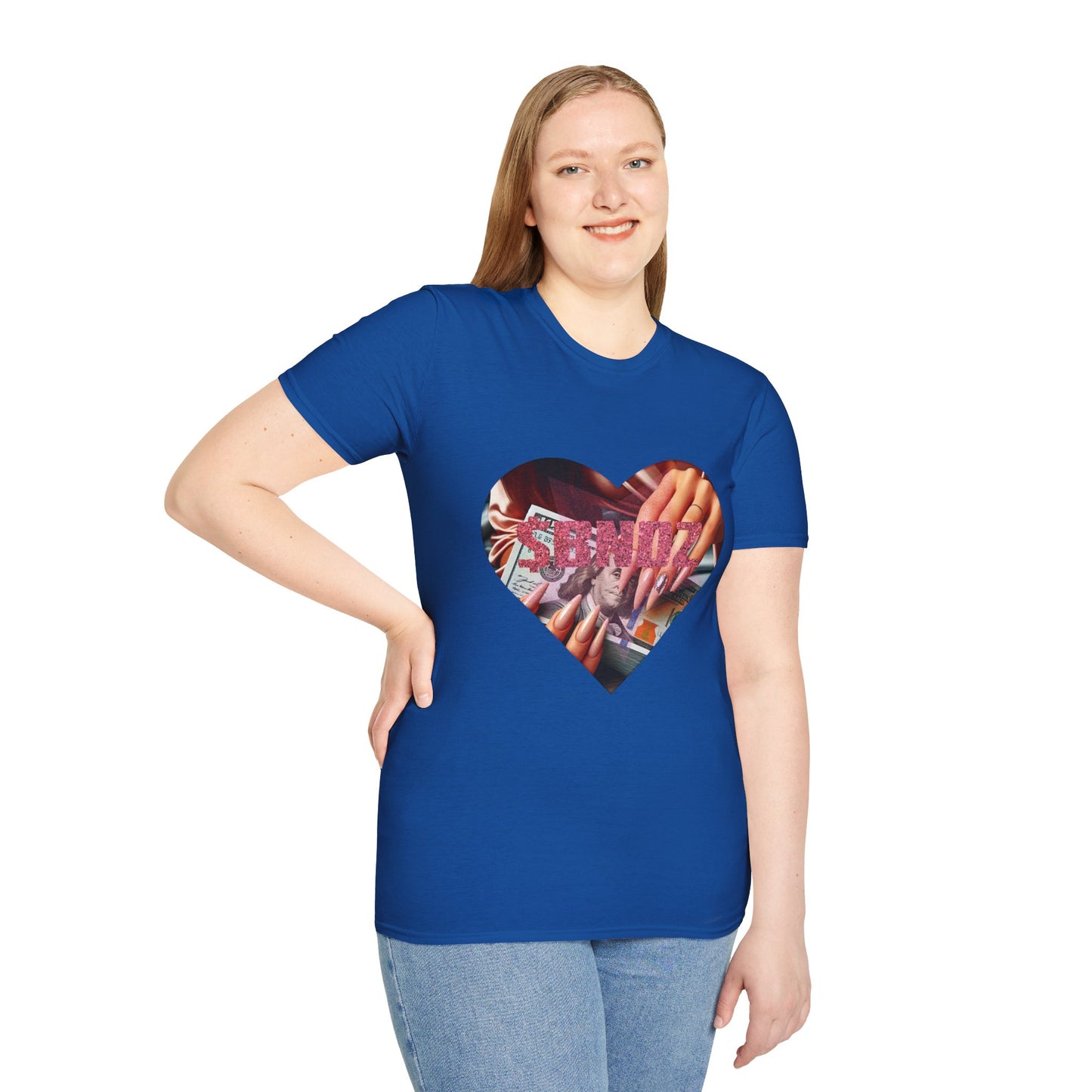 Lady $BNDZ T-Shirt - Heart Design