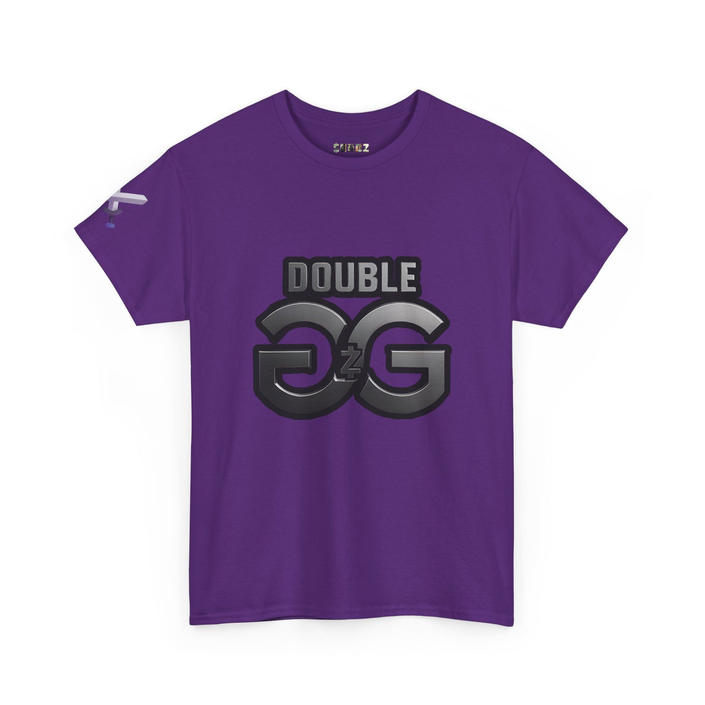 Double GG Unisex Heavy Cotton Tee - Stylish Graphic Tee for Everyday Wear
