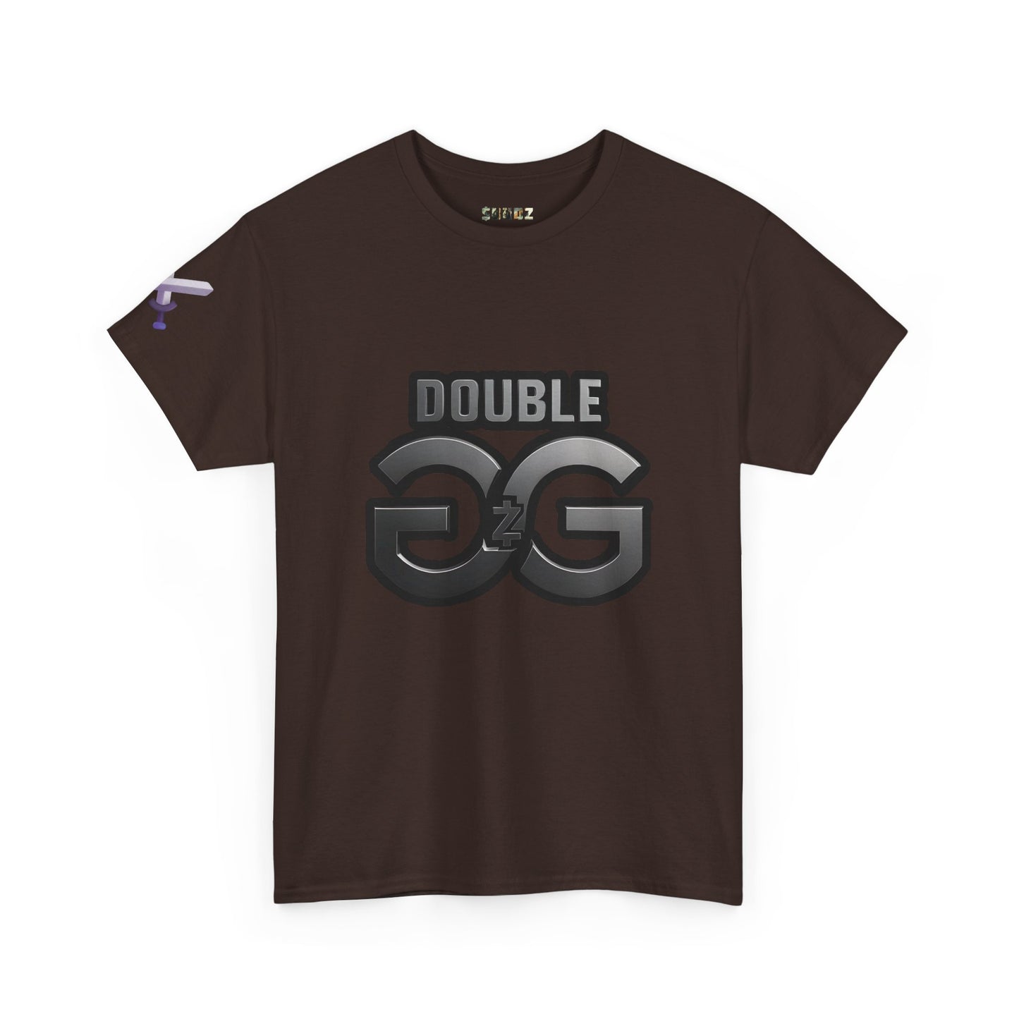 Double GG Unisex Heavy Cotton Tee - Stylish Graphic Tee for Everyday Wear