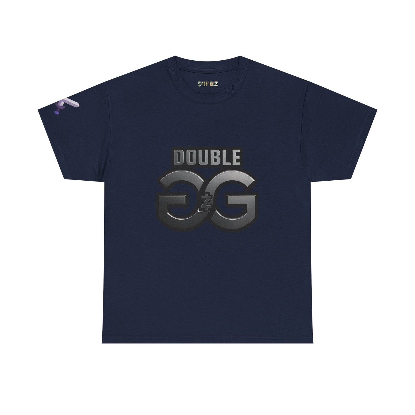 Double GG Unisex Heavy Cotton Tee - Stylish Graphic Tee for Everyday Wear