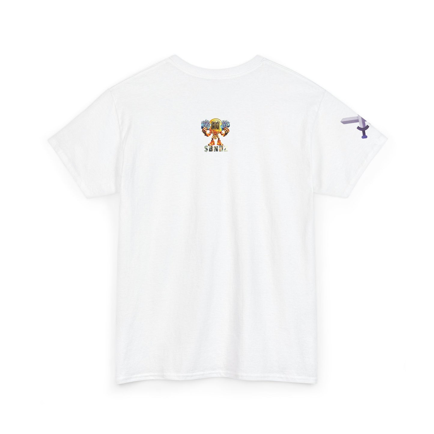 Double GG Unisex Heavy Cotton Tee - Stylish Graphic Tee for Everyday Wear