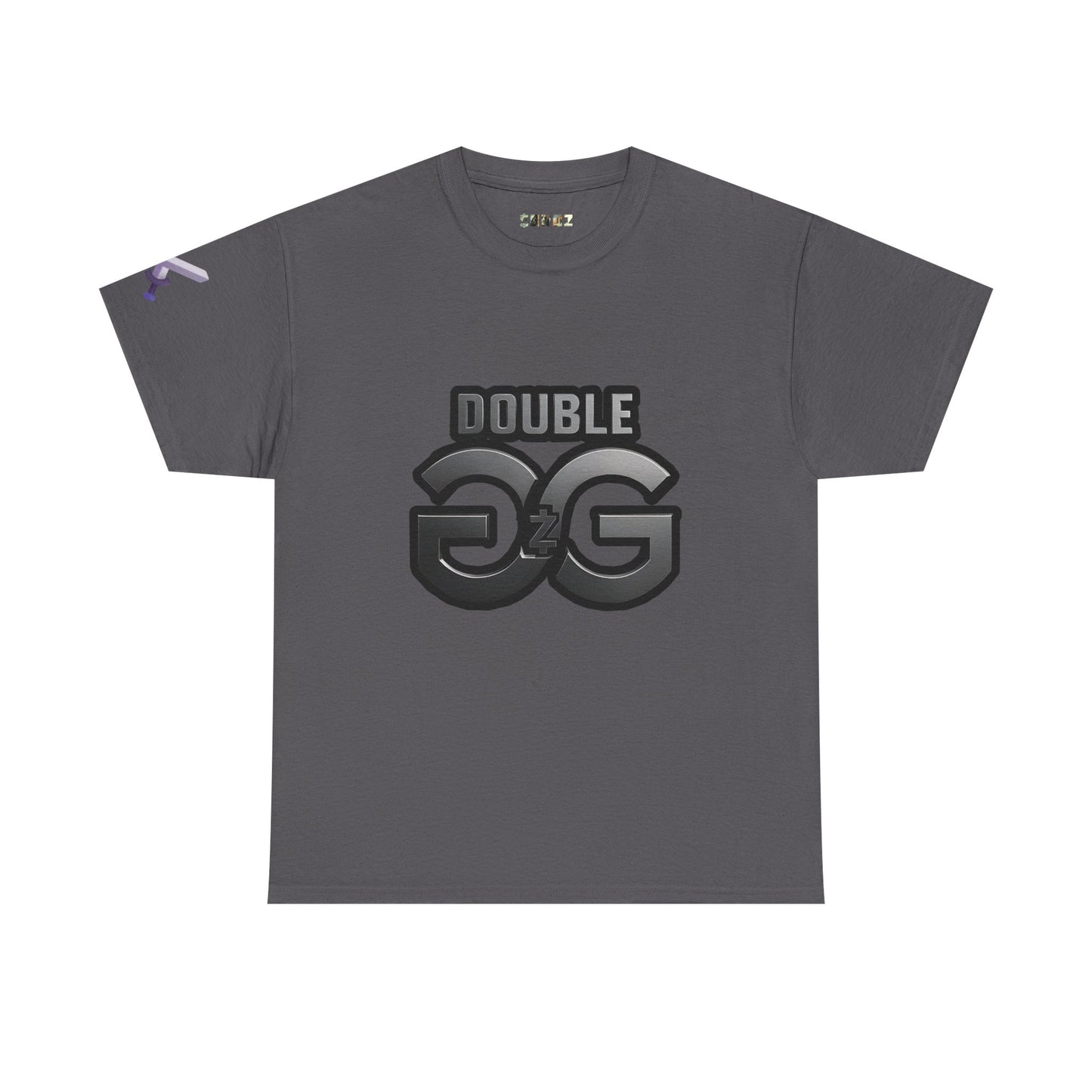 Double GG Unisex Heavy Cotton Tee - Stylish Graphic Tee for Everyday Wear