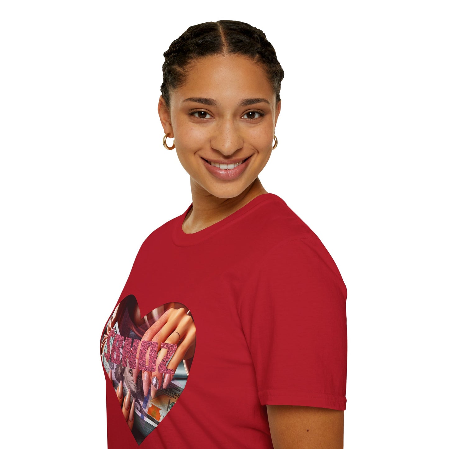 Lady $BNDZ T-Shirt - Heart Design