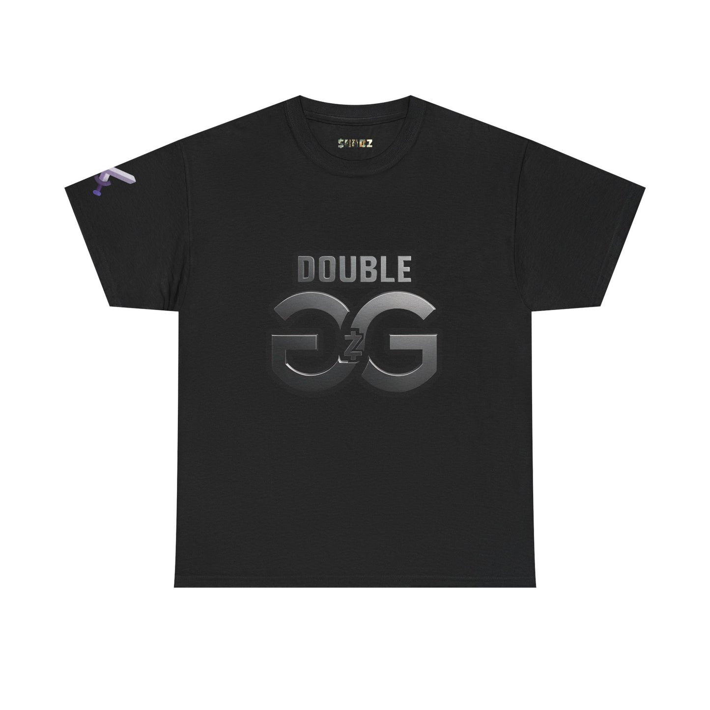 Double GG Unisex Heavy Cotton Tee - Stylish Graphic Tee for Everyday Wear