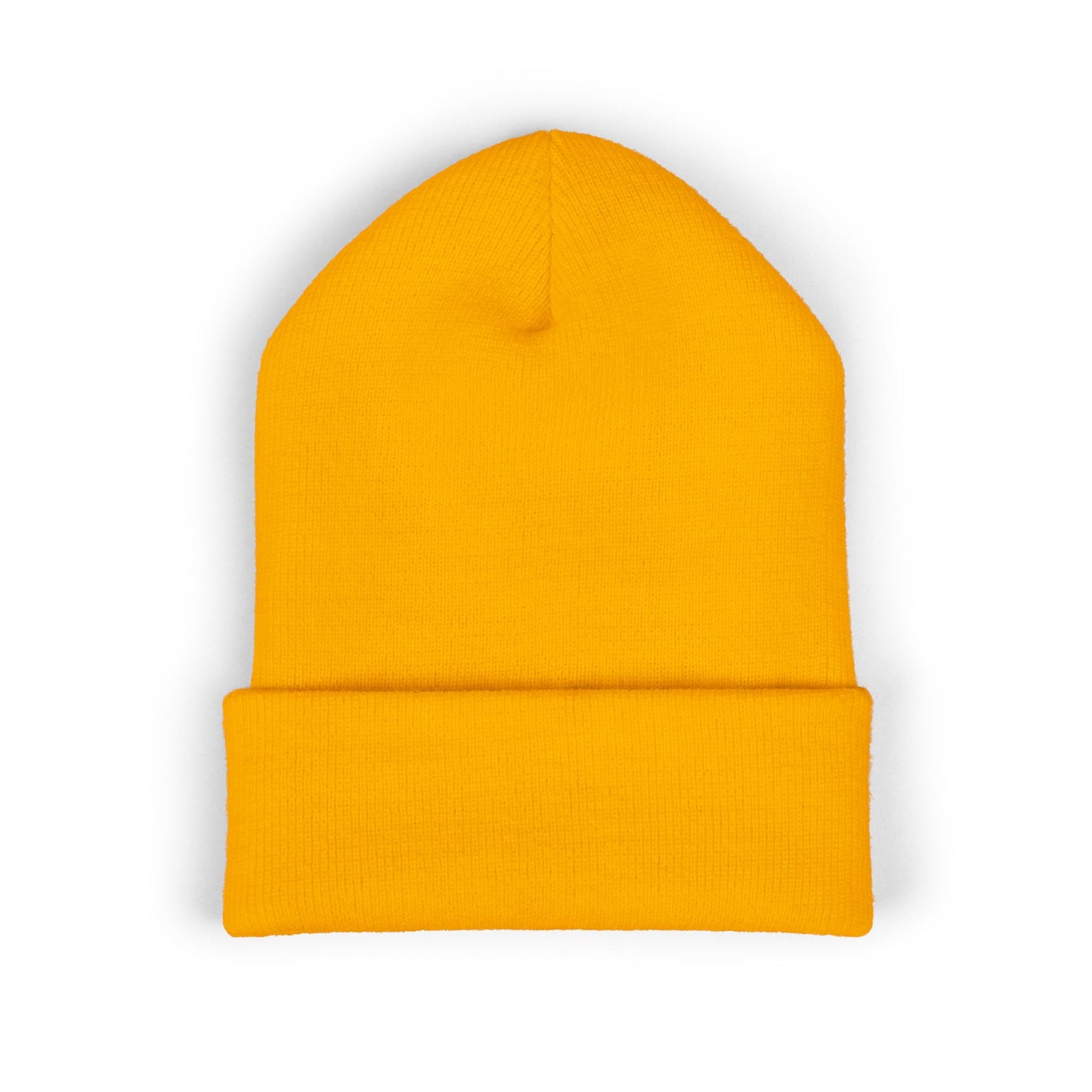 Vintage Urban Style Embroidered Beanie | Classic Cuffed Knit Hat