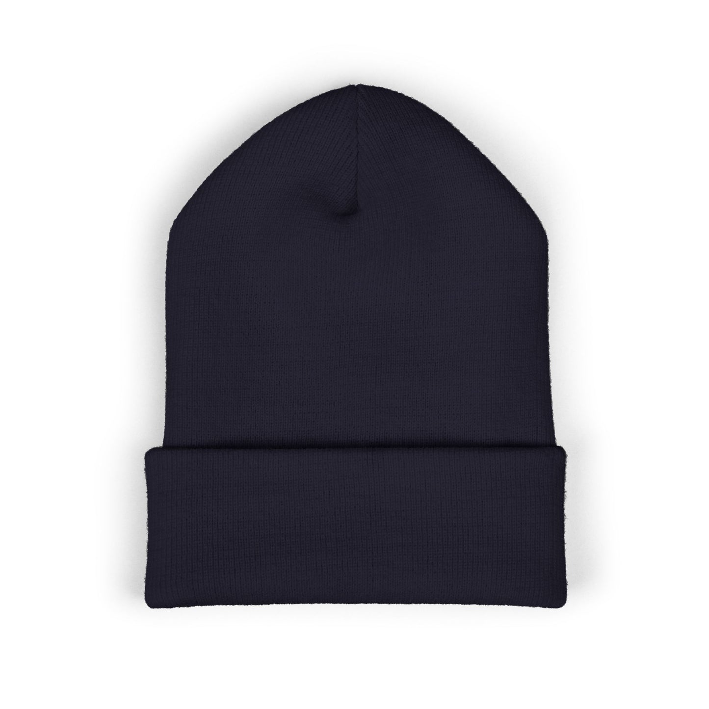 Vintage Urban Style Embroidered Beanie | Classic Cuffed Knit Hat