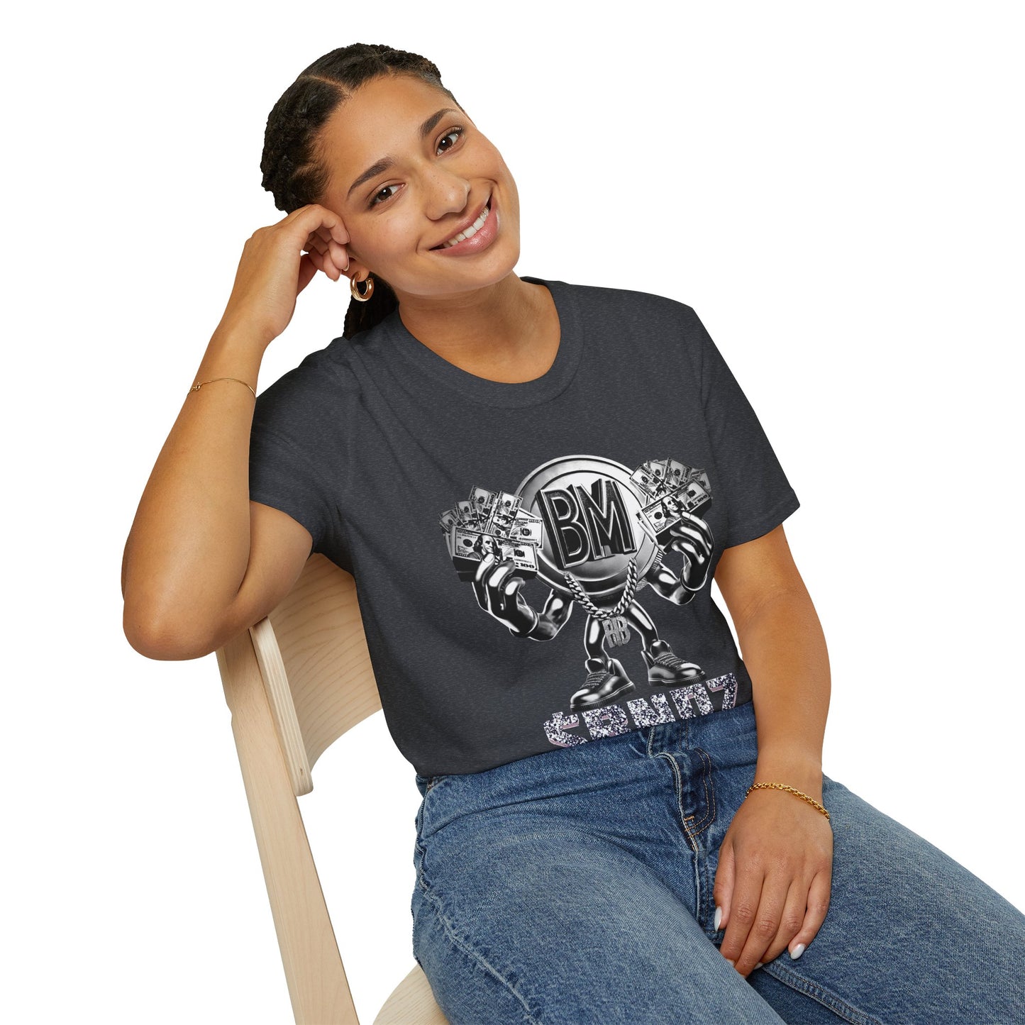 All Platinum Band Man Unisex Soft style T-Shirt - Bold Graphic Tee for Trendsetters