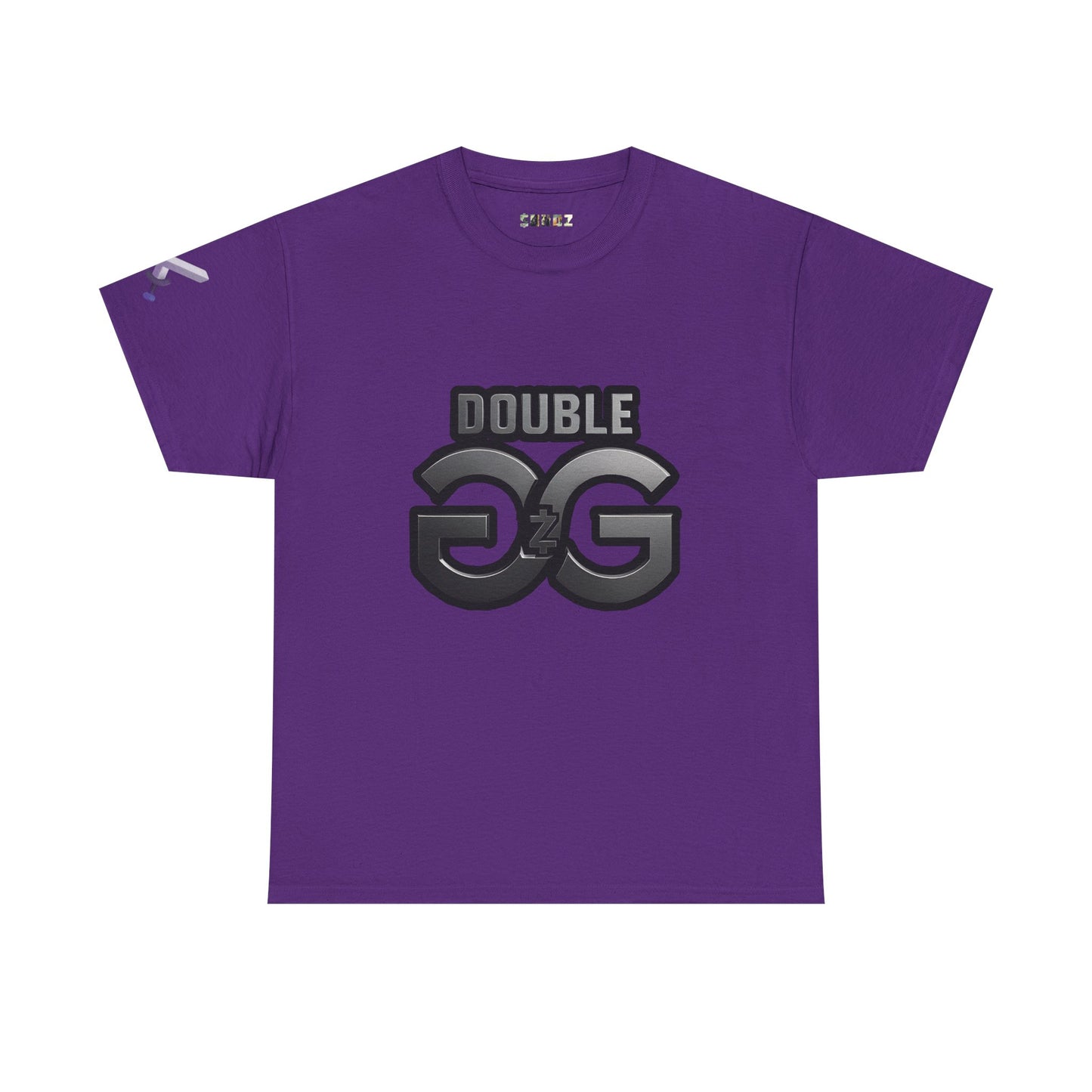 Double GG Unisex Heavy Cotton Tee - Stylish Graphic Tee for Everyday Wear