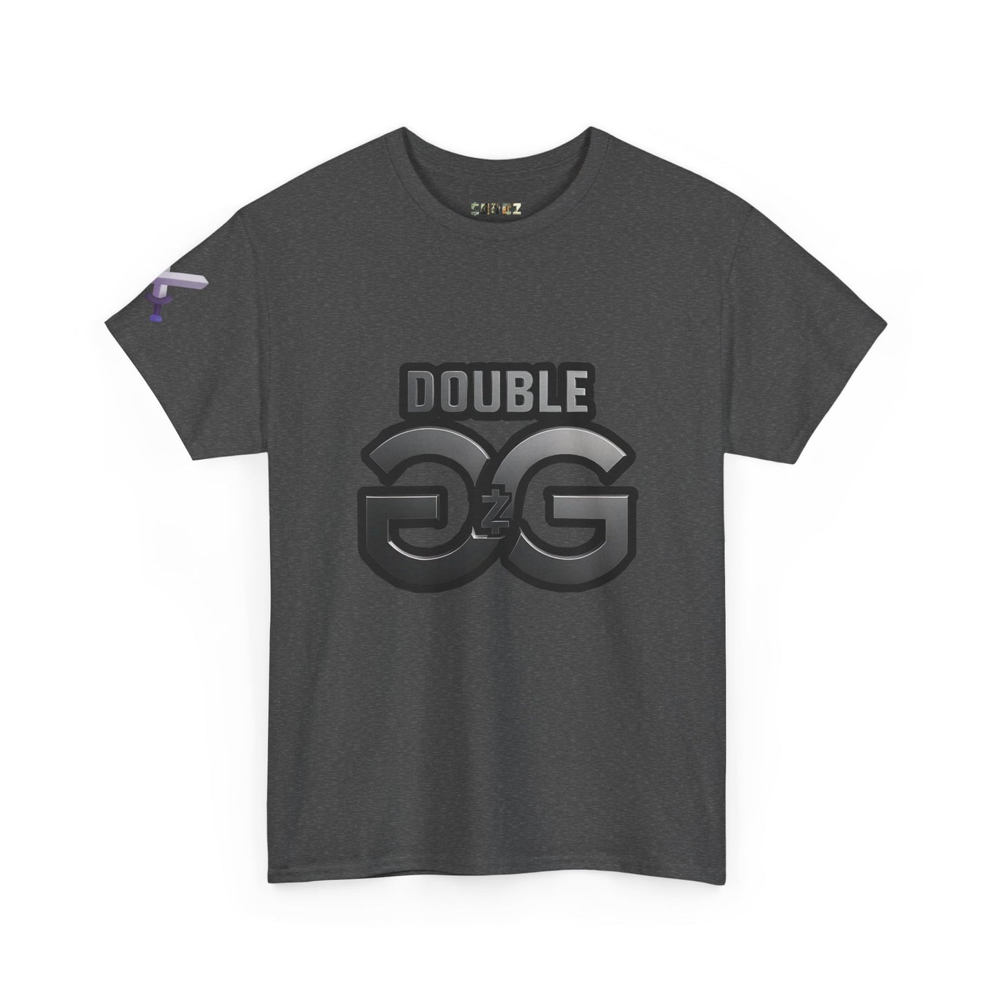 Double GG Unisex Heavy Cotton Tee - Stylish Graphic Tee for Everyday Wear