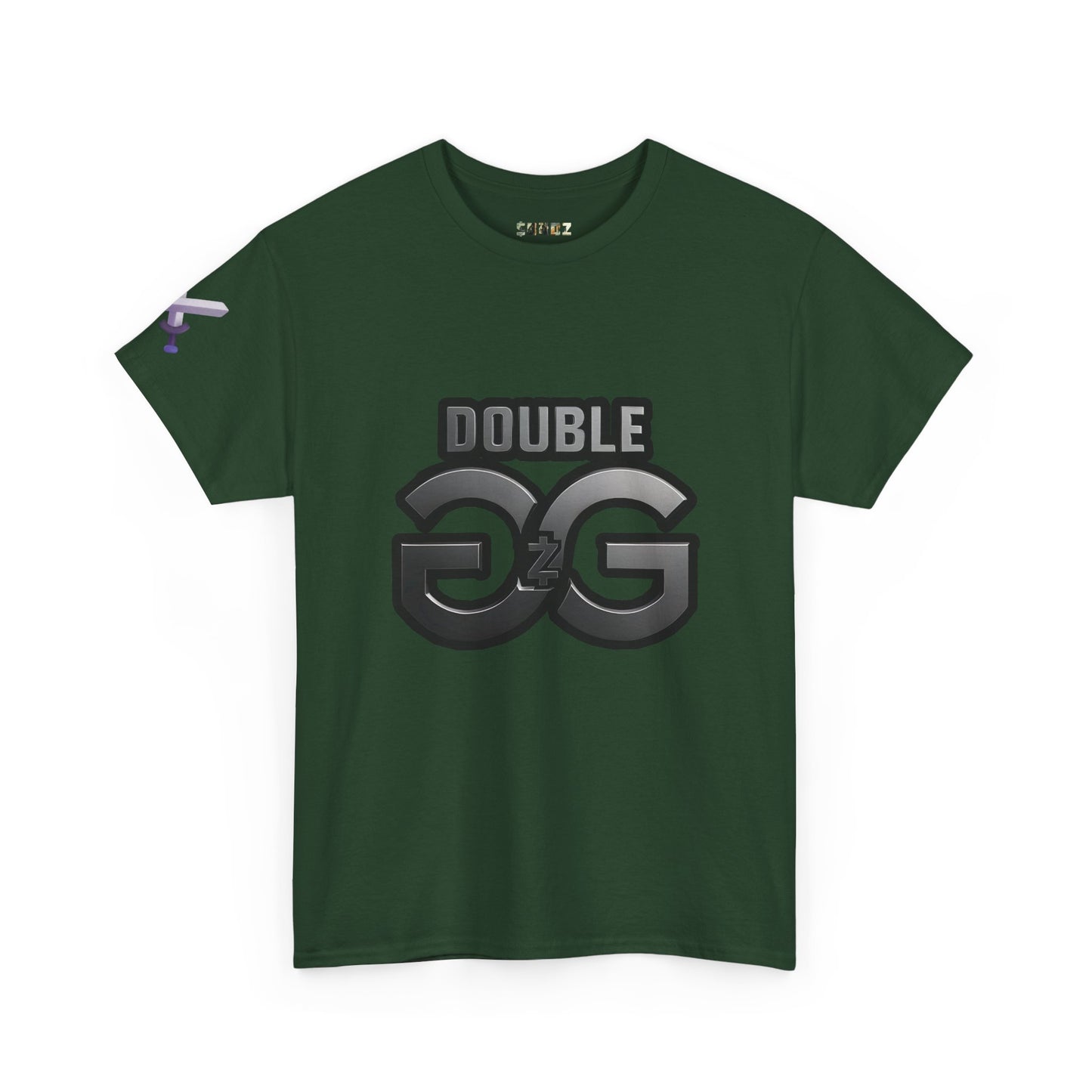 Double GG Unisex Heavy Cotton Tee - Stylish Graphic Tee for Everyday Wear