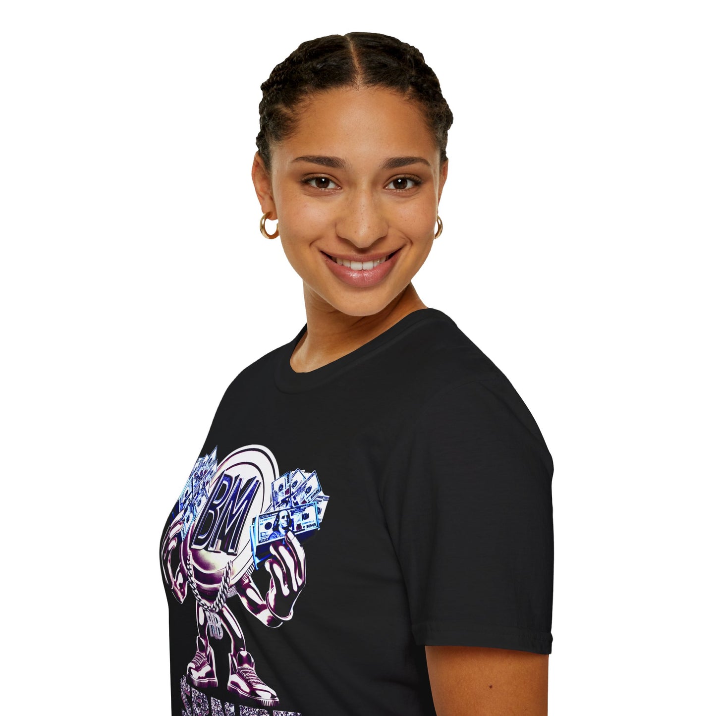 Blue Berry Band Man Unisex Soft style T-Shirt -