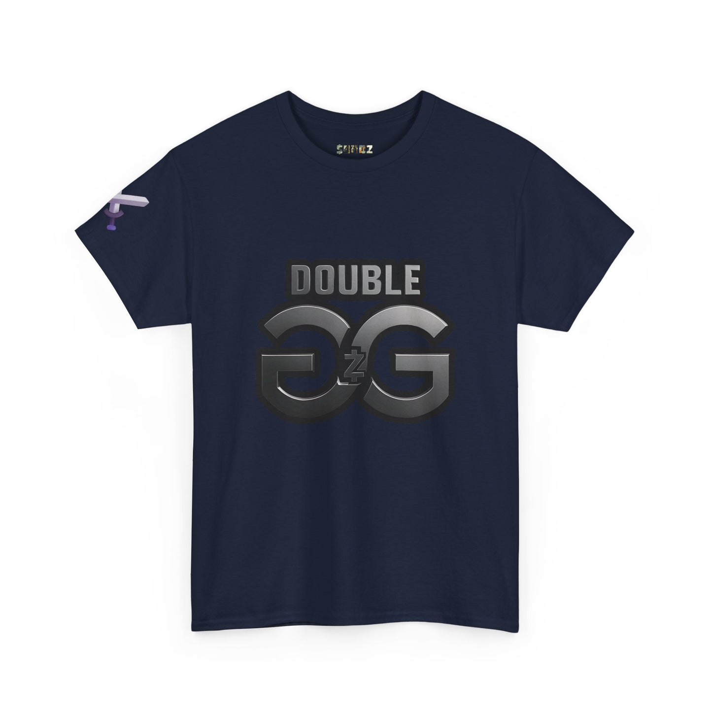 Double GG Unisex Heavy Cotton Tee - Stylish Graphic Tee for Everyday Wear