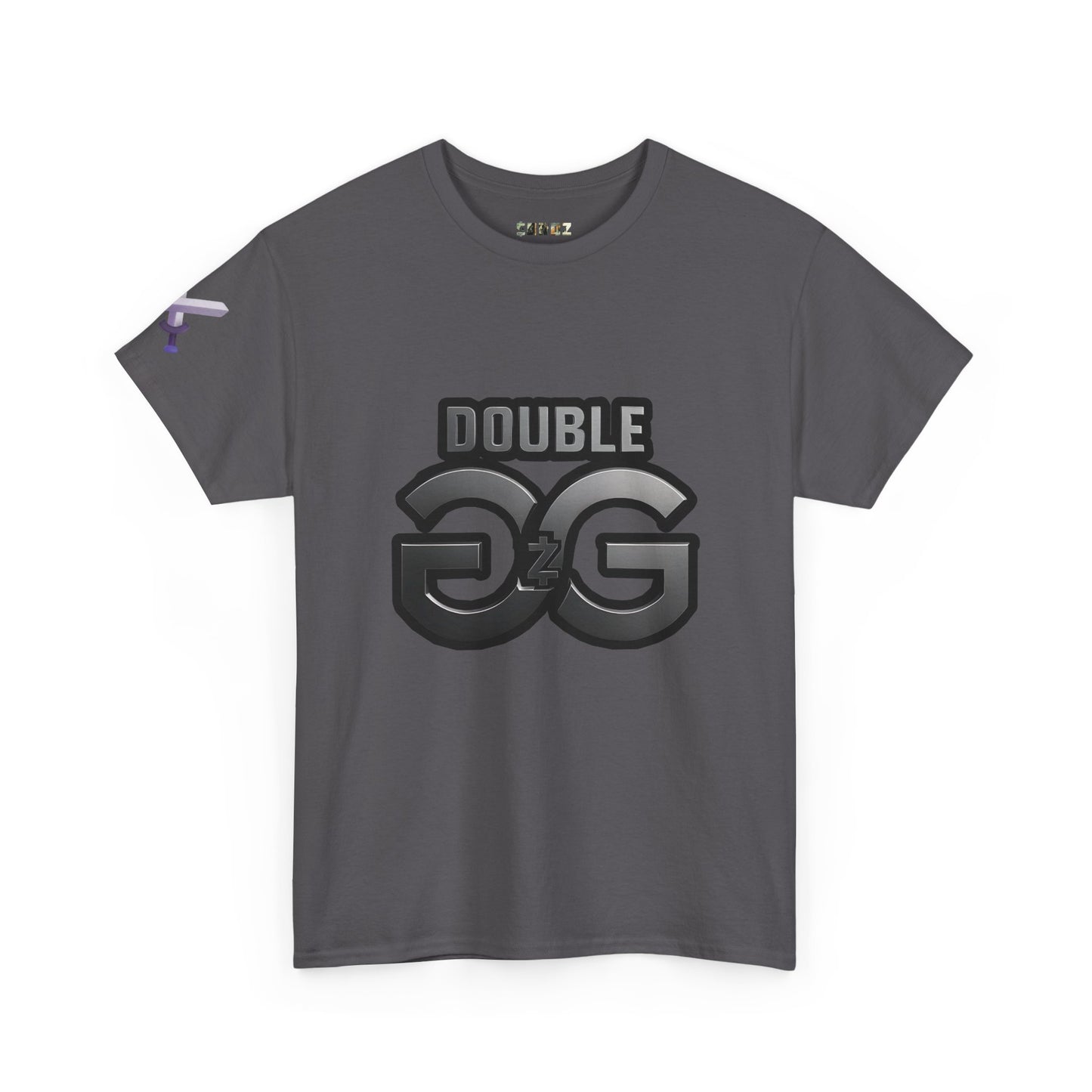 Double GG Unisex Heavy Cotton Tee - Stylish Graphic Tee for Everyday Wear