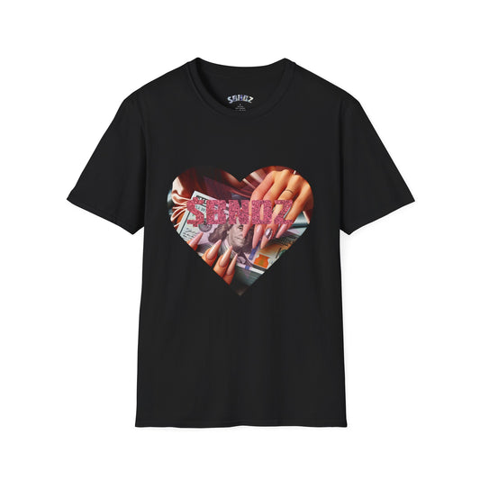 Lady $BNDZ T-Shirt - Heart Design