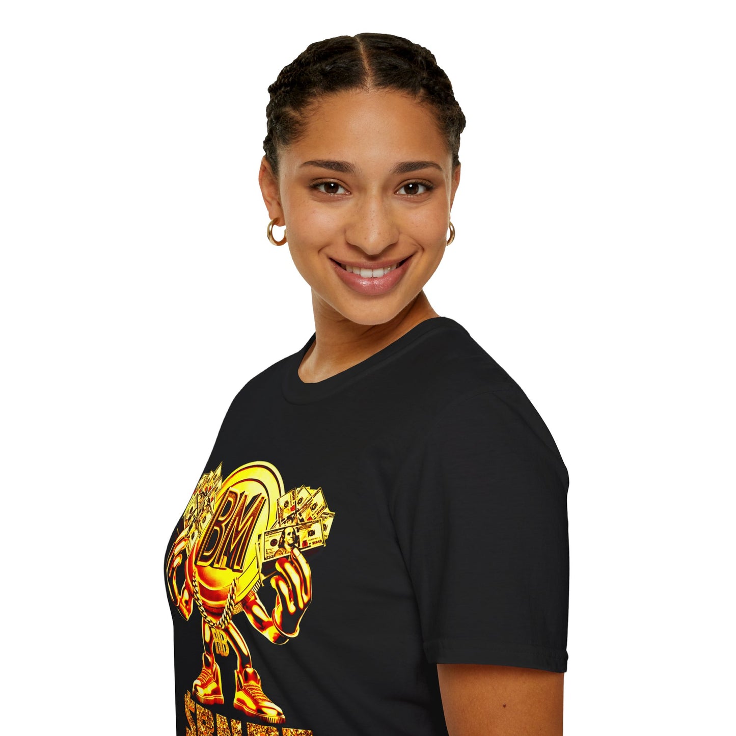 All Gold Band Man: Unisex Softstyle T-Shirt